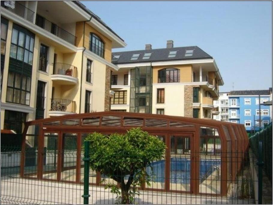 Duplex Con Terraza Playa A Rapadoira Lejlighed Foz Eksteriør billede